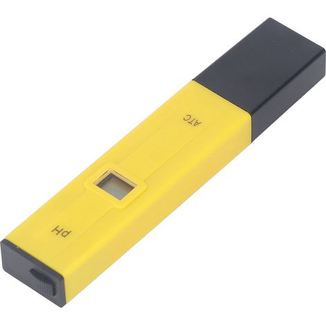 Tragbares elektronisches pH-Testgerät, korrosionsbeständige Sonde, genaue Messung 0,00-14,00 pH, kompakter Wasseranalysator. (1/5)