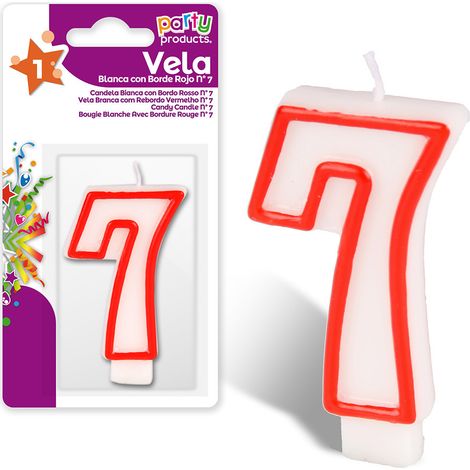 Bougie numéro 7, meilleurs produits de fête (1/3)