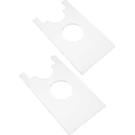 Lot de 2 Butées en Acrylique Transparentes pour Canapé, Bloqueur Anti-Glissement sous Canapé, Entretoise Murale pour Protection Meubles et Jouets D’Animaux, Usage Intérieur Salon (1/5)