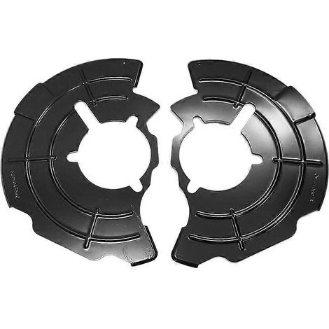 2 plaques d'ancrage de frein avant, protection anti-éclaboussures avant, compatibles avec Jeep Commander et Grand Cherokee 52090432AC et 52090433AC (1/5)