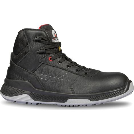 Aimont Breaker S3 ESD CI HI SRC Sicherheitshochschuhe - 44 EU - Schwarze