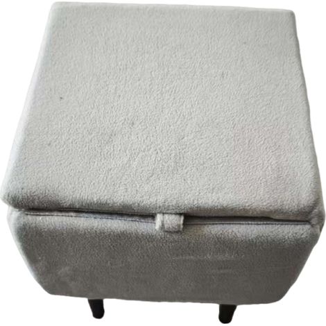 Tabouret incliné multifonctionnel 2 en 1 pour animaux de compagnie Irovami, gris - Lit/canapé incliné pliable et antidérapant pour animaux de compagnie, convient aux chats et chiens blessés (1/5)