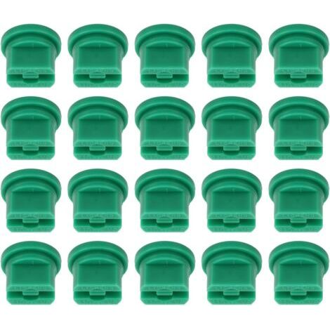 20 buses de pulvérisation plates en plastique haute pression pour plantes et drones (vertes) (1/4)