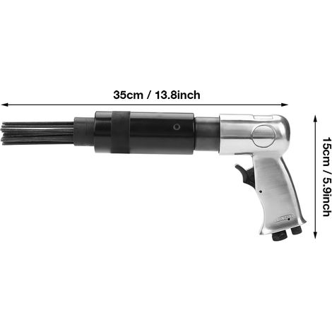 Pistolet antirouille pneumatique à 19 aiguilles, exclusivité entrepôt à l'étranger. (1/5)