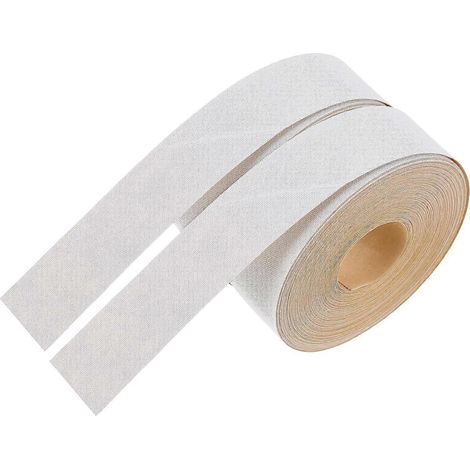 2 rouleaux ruban adhésif blanc tissu pour bordures abat-jour, protection bords, usage polyvalent, accessoire bricolage auto-adhésif (1/5)