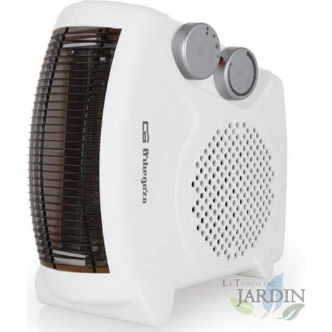 Chauffage radiateur vertical horizontal FH5115 2000W Orbegozo. 2 modes de puissance. Thermostat réglable, blanc