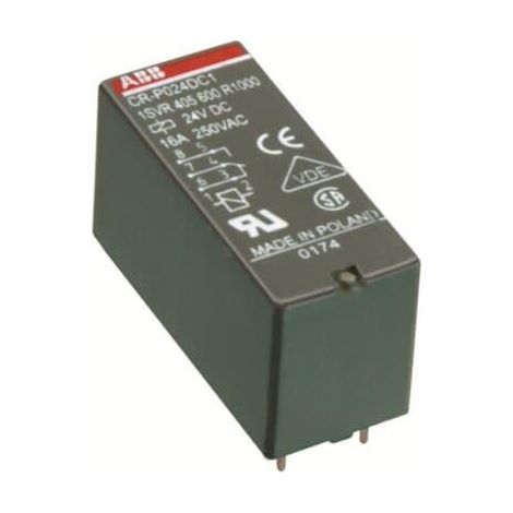 Relais débrochable CI 110VDC 1rt 250V 16A 1SVR405600R8000 ABB 240560080