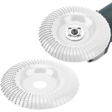 Winkelschleifer für Holzbearbeitung, 12522 mm bogenförmige Schleifscheibe, gezahnte Kreisschleifscheibe, silber. (1/5)