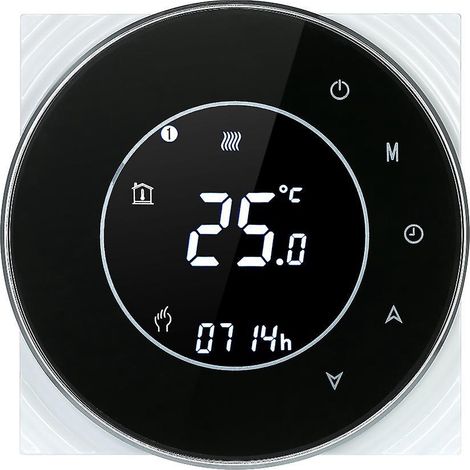 Programmierbarer Gasthermostat mit Trockenkontakt-Temperaturregler und Touchscreen-LCD-Anzeige
