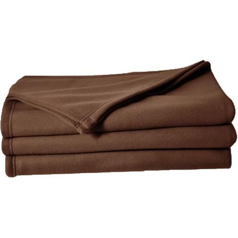 Toison Dor Wolldecke Schokolade 220 x 240 cm (1/2)