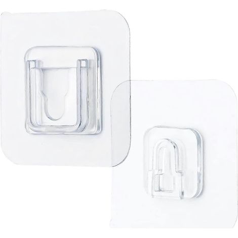 10er-Packung selbstklebende Ersatzaufkleber für die Wandmontage von Toilettenbürsten (FMY)