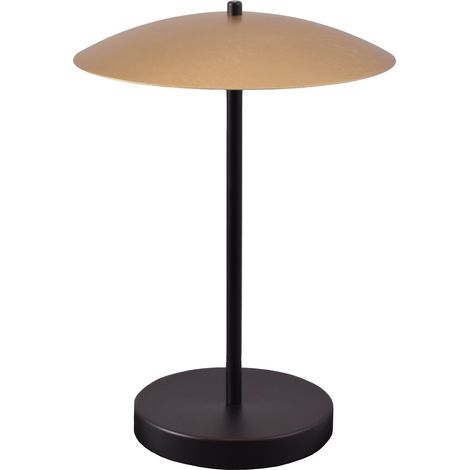 Lampe de table Scala noir avec or Ø 25cm - 2-5-4191 (1/3)