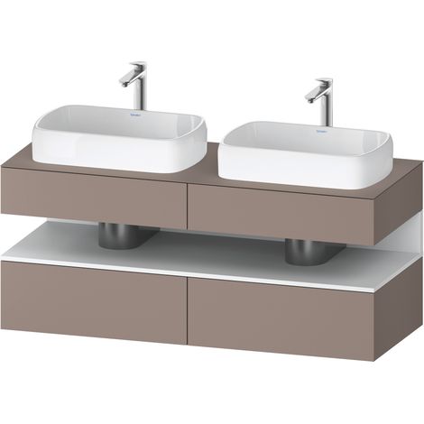 Duravit Collection One Meuble sous-vasque sur console, 2 tiroirs, (1/2)