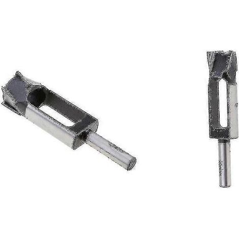 2 pièces (25 mm et 20 mm) Fraise à bois pour trous de cheville, outil de coupe pour établi 1/2 Xxf (1/5)