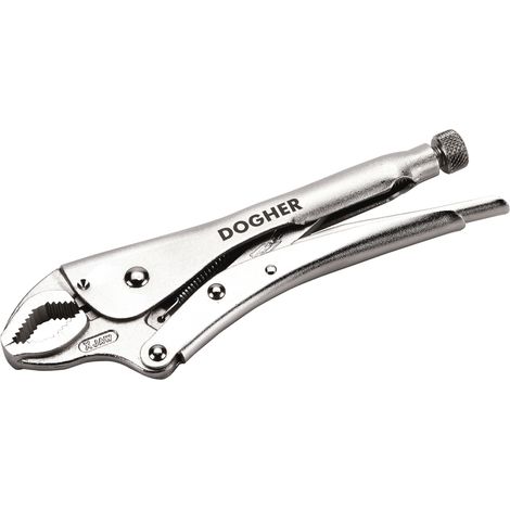 Dogher 20275-225 TENAZA GRIP BOCAS CURVAS 225MM INOX