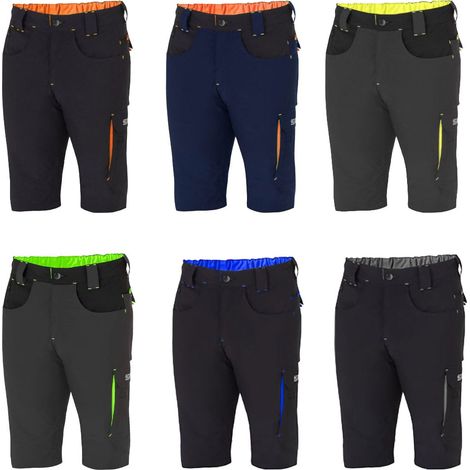 sparco Pantaloncini Laredo, Azzurro, L Unisex Adulto