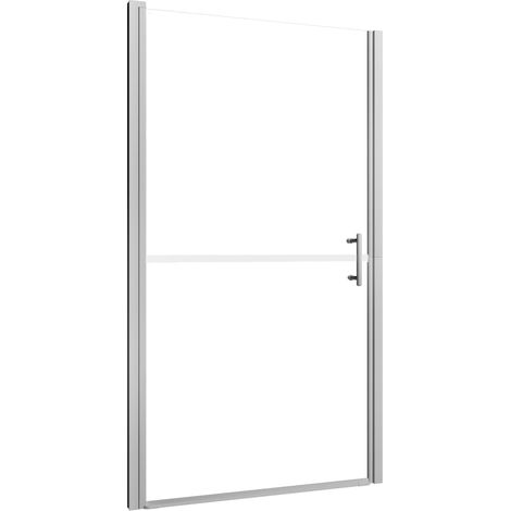 Maison Exclusive - Porta per Doccia in Vetro Temperato Smerigliato 100x178 cm