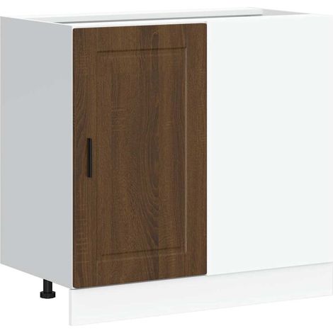 Maison Exclusive - Base da Cucina Porto Rovere Marrone in Legno Multistrato