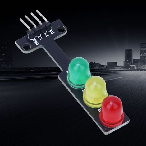 10 Stück Ampelmodule, normale Helligkeit, digitale separate Steuerlampe, 5 V (1/5)