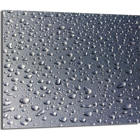 Plaque de protection en verre pour poêle 60x52 Krople (1/5)