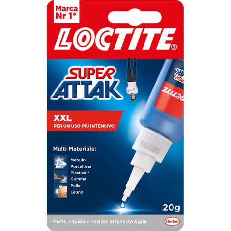 SUPER ATTAK 'PROFESSIONAL' gr. 20- 12 pezzi  - LOCTITE