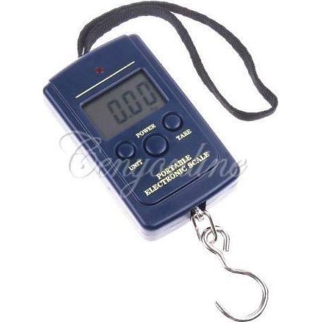 Peson - Balance Électronique - Précision 10 g - Capacité 40 kg - Pour Pêche et Bagages - Unité