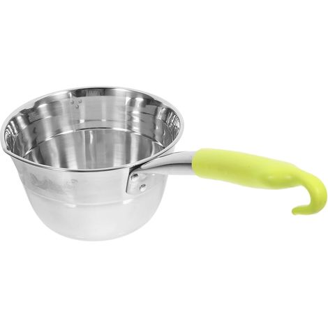 Tabouret de cuisine en acier inoxydable avec long manche, paire pratique (1/4)