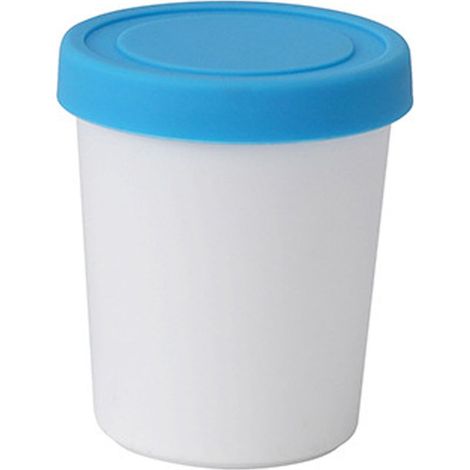 Eisbehälter – Gefrierbehälter mit auslaufsicherem Silikondeckel – Für hausgemachtes Eis, Gelato und Sorbet – 1 Stück (1/5)
