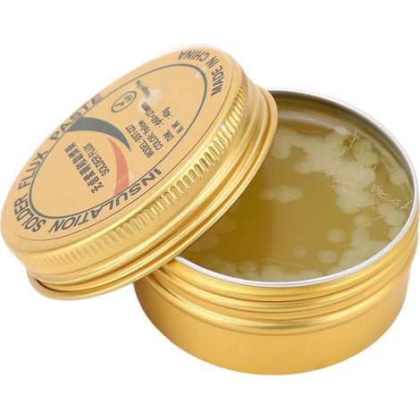 Flux de soudure résine non nettoyant antioxydant, pâte à souder électronique 40g, protection contre l'oxydation, colophane pour circuit imprimé. (1/5)