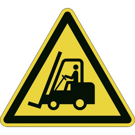 Durable 173404 Symbol -Warnung vor Flurförderzeugen- Gelb, Schwarz 1 St. (1/2)