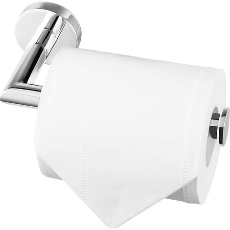 Porte-Rouleau de Papier Toilette, Support de Papier Toilette Mural en Acier brossé pour Salle de Bain, Acier Inoxydable SUS 304, Porte-Rouleau de Toilette (Acier Poli) (1/5)