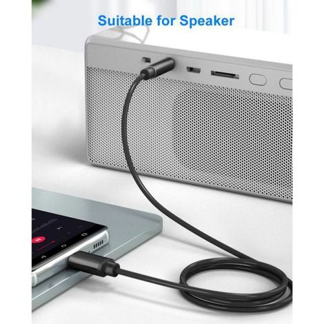 Câble adaptateur USB C vers Jack 3 5mm - Longueur 1m Cuivre étamé - Audio smartphones et voiture (1/5)