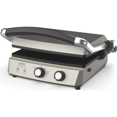 Parrilla eléctrica Imetec Griglia Gusta gris 2000 W
