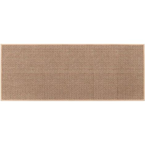 Alfombra de cocina antideslizante y lavable, alfombra tejida para colocar delante del fregadero, larga, para lavandería, recibidor (1 unidad, 44x120cm)