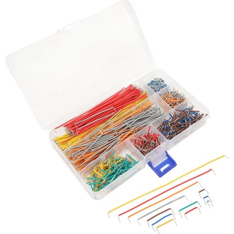 840 fils de connexion flexibles pour platine d'essai avec boîte de rangement (1/5)