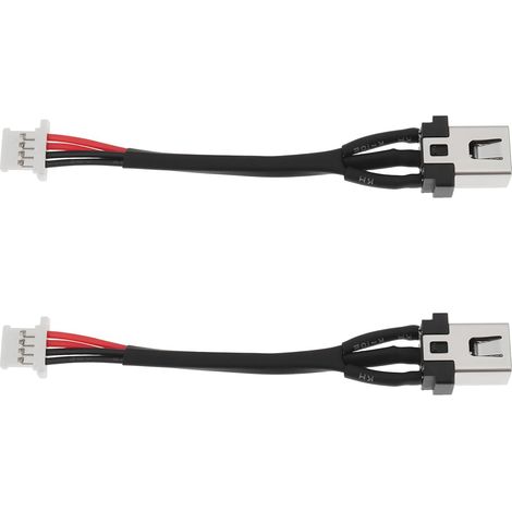 Pack of 2 4-pin DC power connectors for laptops DC301014I00 DC301014G00 Compatible with Lenovo ThinkPad T480 (1/5)