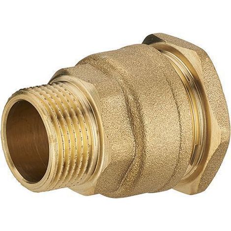 Noyon & Thiebault – Raccord laiton mâle pour tuyau polyéthylène – Filetage plomberie 20x27 – Diamètre 25mm – Compatible alimentation en eau potable
