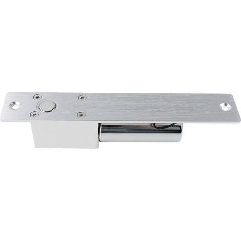 Elektronisches Türschloss für Eingangstüren, Einsteckschloss, mit Riegel, Zutrittskontrolle, 12 V DC, 450 mA, SecureEntry-EL100 (1/5)