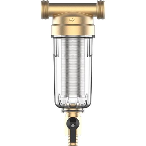 Préfiltre de sédimentation 3/4", réutilisable pour les tuyaux de puits (1/5)
