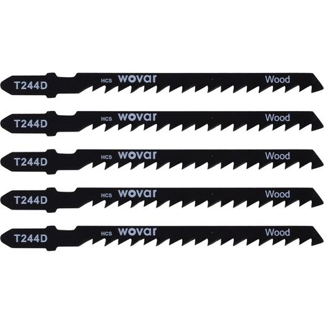 Lame scie sauteuse 244D bois coupe grossière courbes - Set 5 pièces (1/4)