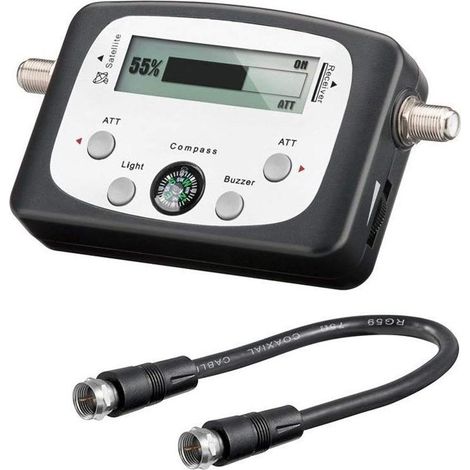 SAT FINDER LCD Satellite Finder Locator Goobay (1/3)