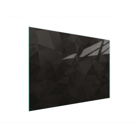TAGLIERE IN VETRO 30x22 NERO (1/5)