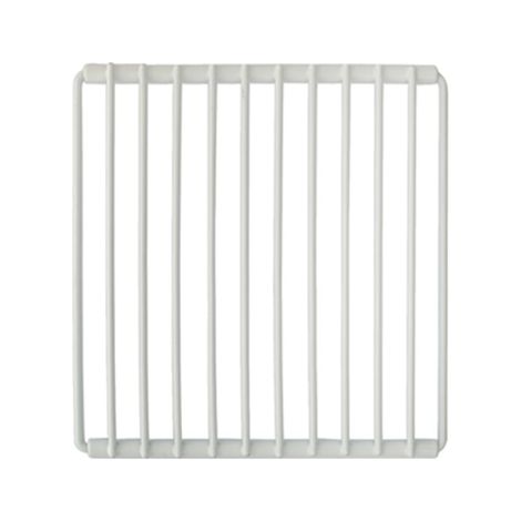 GRIGLIA FRIGO CONGELATORE REGOLABILE DA CM 23X23 MX CM 40x23 plastificata bianca