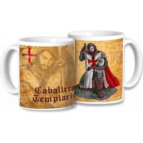 Tazza in ceramica dei Cavalieri Templari