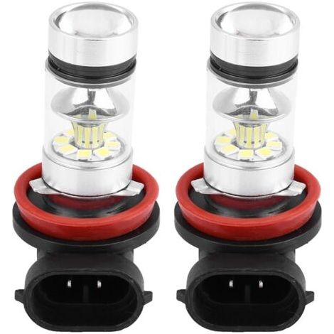 QORVA
-2 pièces de ampoules de phare LED 100W ultra-lumineuses pour voiture (lumière blanche),de