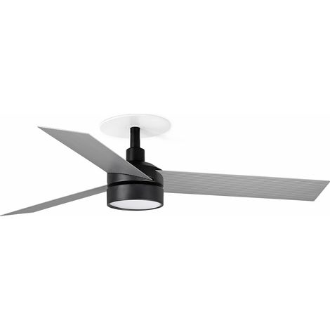 CRUISER RECESSED S Gleichstrom-Ventilator Schwarz/Aluminium SWT