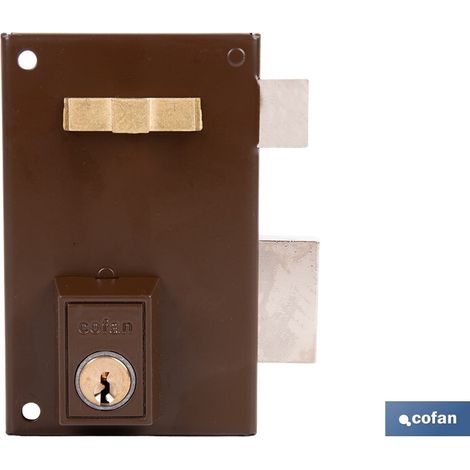 CERRADURA DE SOBREPONER DERECHA 70 MM ADAPTABLE AL MODELO 56A (1/4)