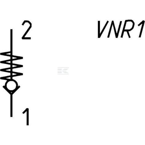 Clapet anti-retour CAMOZZI VNR23838