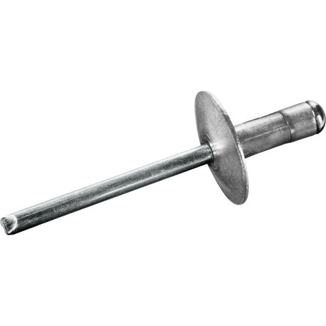 GOEBEL - 500 x Rivets multiserrages 4 x 9,5 mm - Aluminium AlMG 2,5/ acier inoxydable A2 - Tête large - MULTI - 7770340950 (1/5)