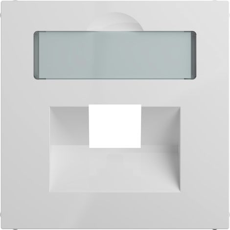 LEGRAND, SEANO 765158 CACHE 1 X RJ45 POUR BOÎTES DE DONNÉES DE METZ, JARDINIER TÉLÉ ET SUPPORT DE CANNE, AVEC CHAMP D'INSCRIPTIO